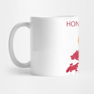 Hong Kong t-shirt gift Mug